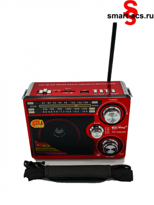 Радиоприемник FM/USB/SD Pu Xing PX-248LED(RED)